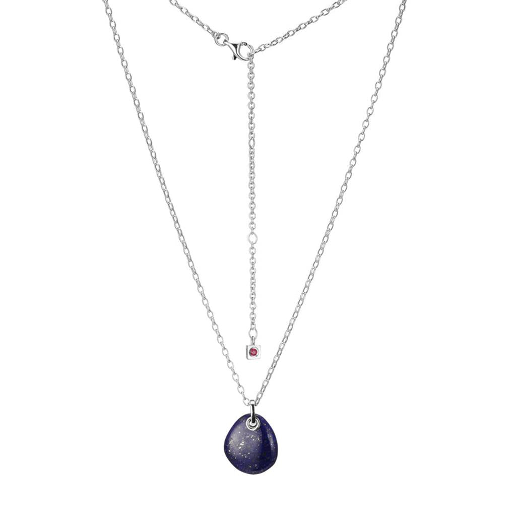 Sterling Silver "Pebble" Necklace by Elle