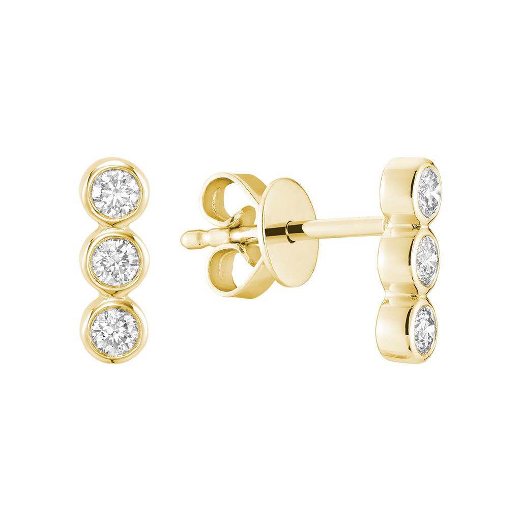 Diamond Stud Earrings