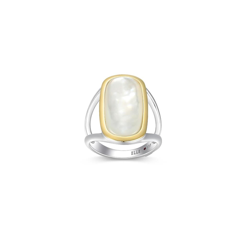 Silver and Mother of Pearl Ring