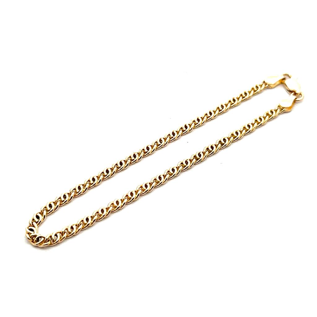 18K Fancy Link Bracelet