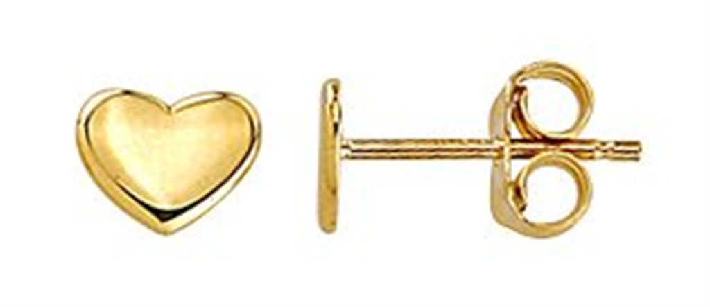 Mini Heart Studs