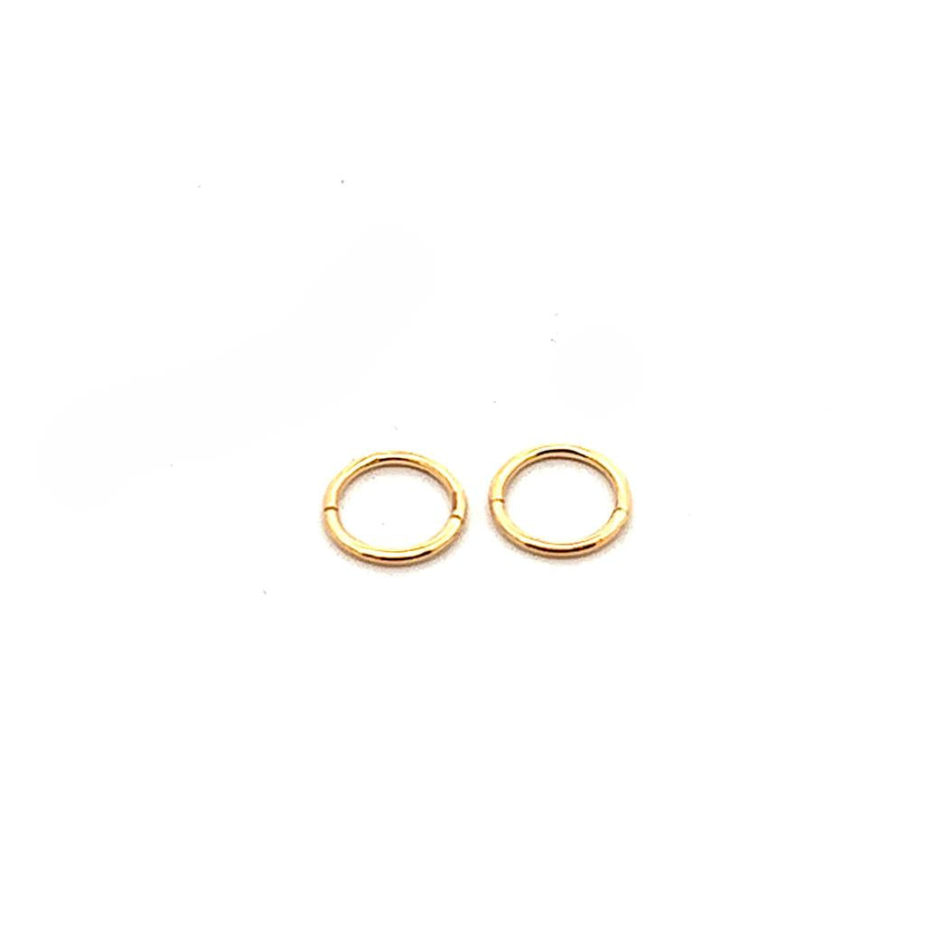 Petite Gold Huggies