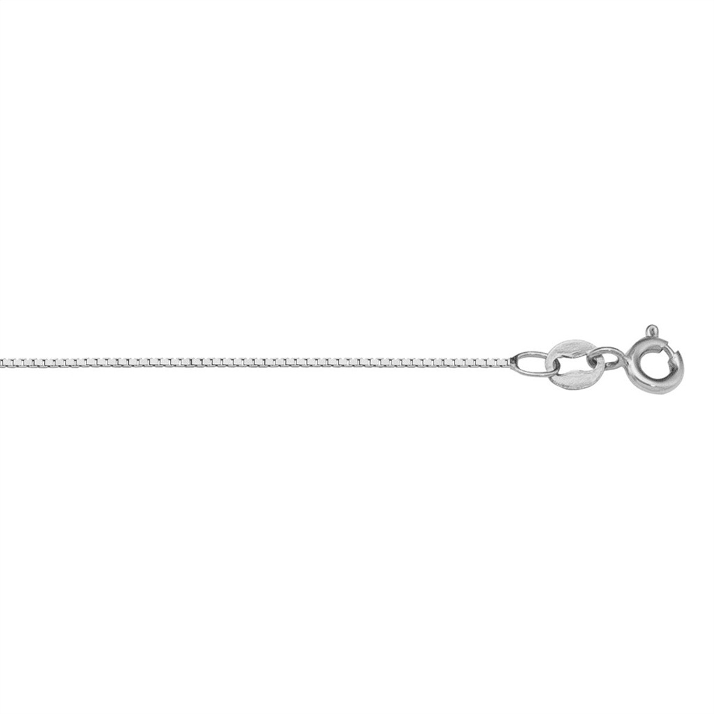 10K Box Chain - 18 Inches - Davidson's Jewellers