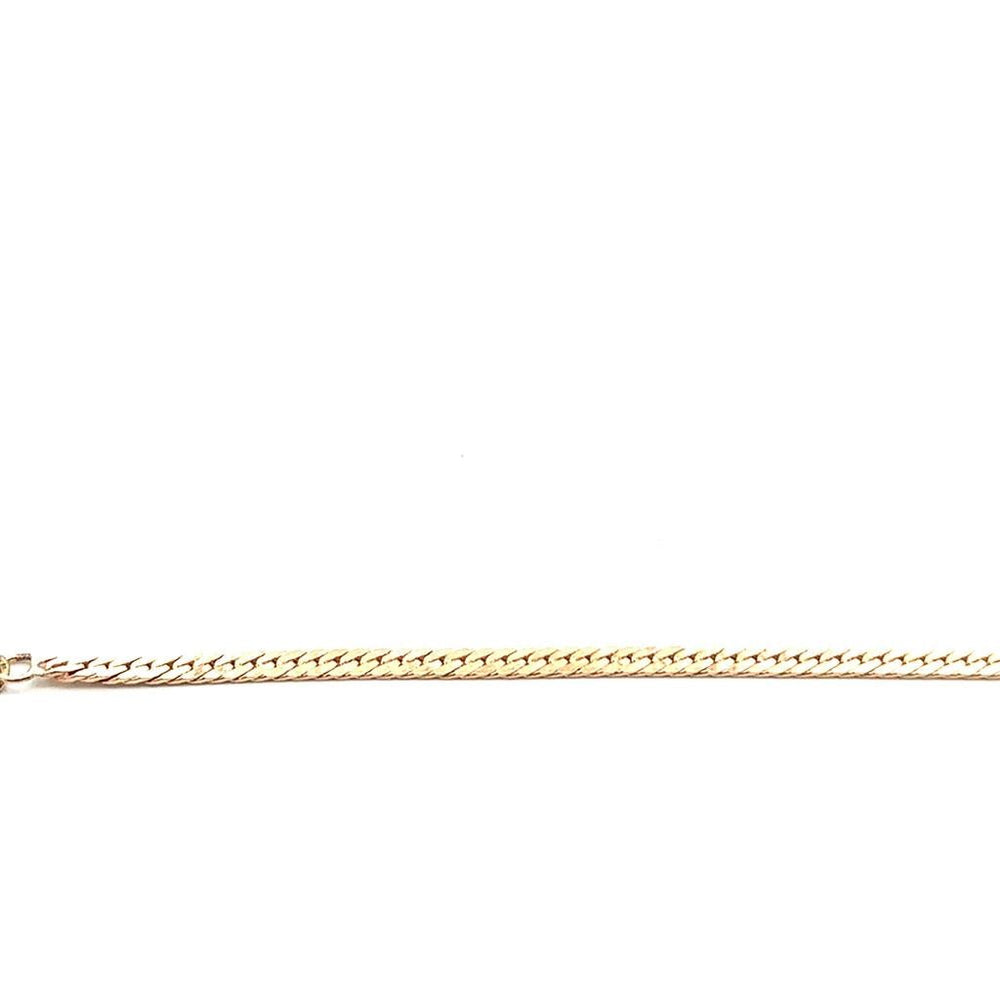 10K Gold Flat Curb Chain - Davidson's Jewellers