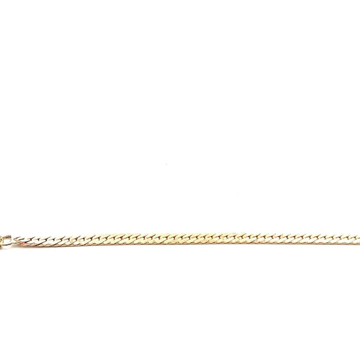 10K Gold Flat Curb Chain - Davidson's Jewellers
