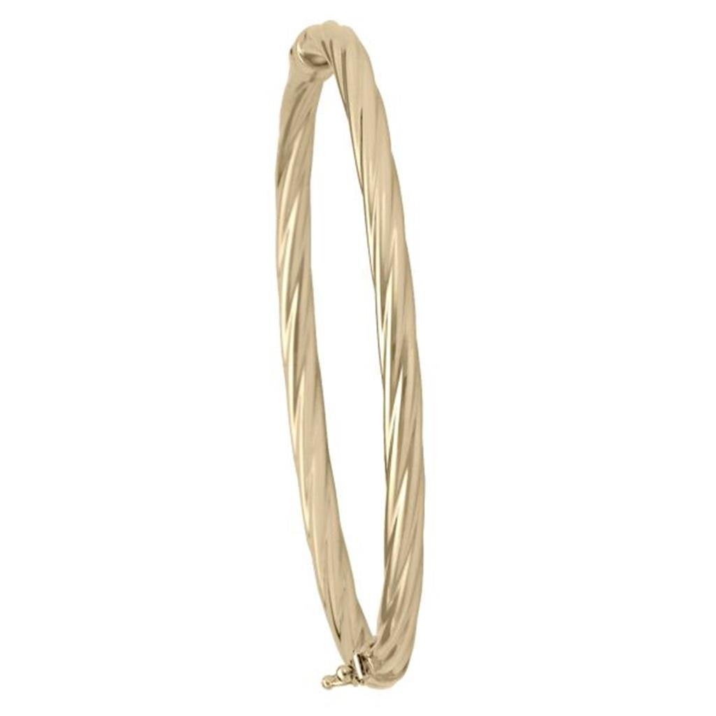 Gold Twist Bangle