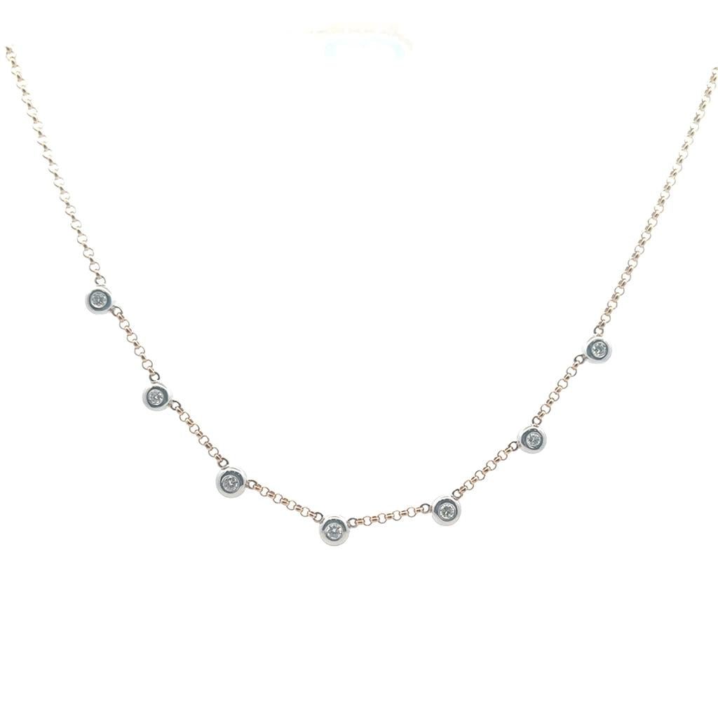 14K Gold & Diamond Necklace - Davidson's Jewellers