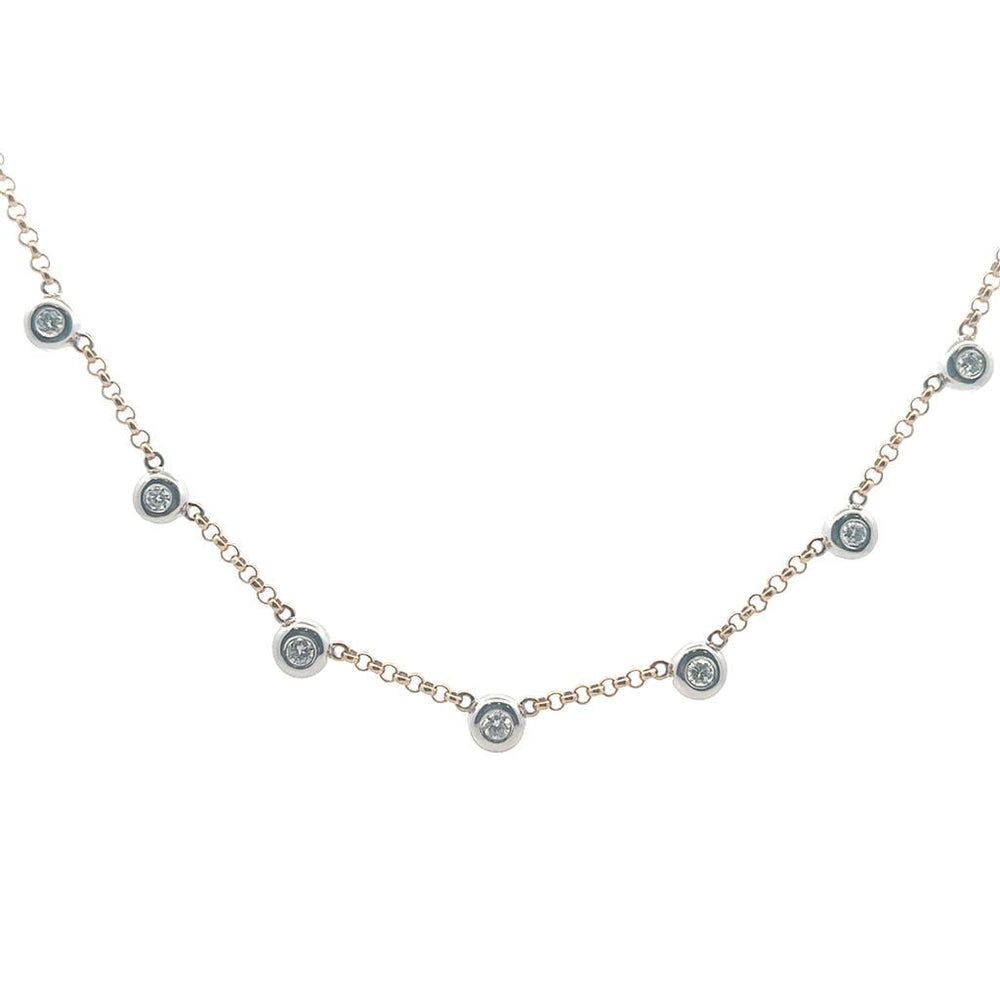 14K Gold & Diamond Necklace - Davidson's Jewellers