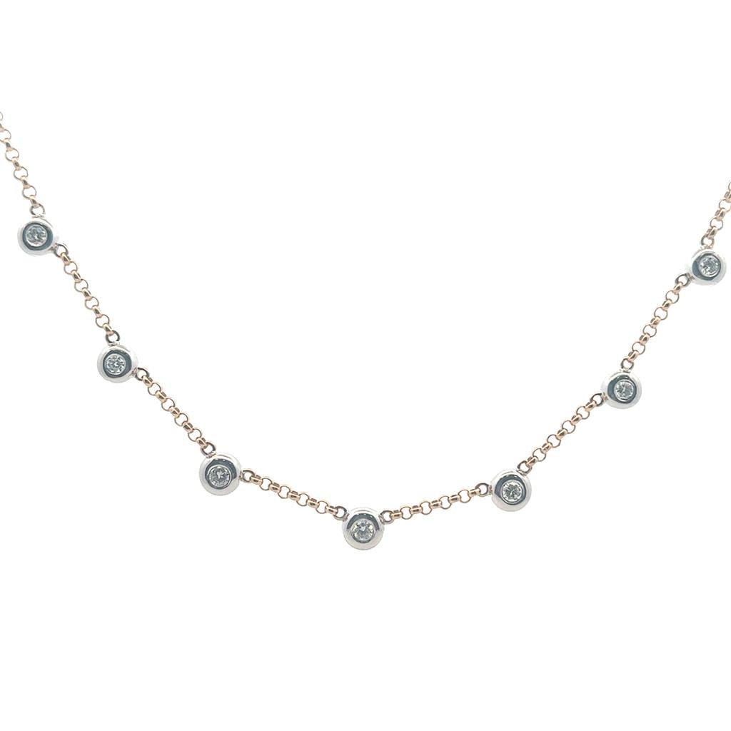 14K Gold & Diamond Necklace - Davidson's Jewellers