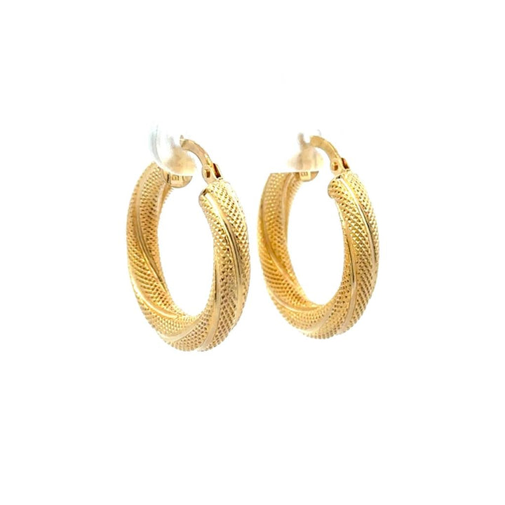 Patterned Hoops