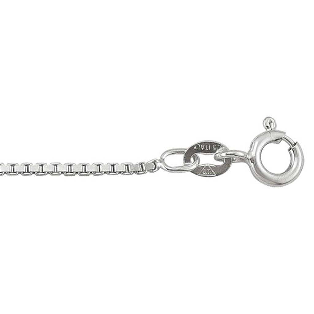 Sterling Silver Box Chain - 16 Inches