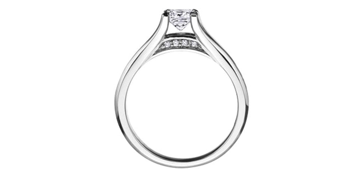 18KT PW ENG C 0.78 SI2/FCDN CMCO - 288798 S 0.50CT - Davidson's Jewellers