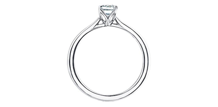 Maple Leaf Diamonds Engagement Ring