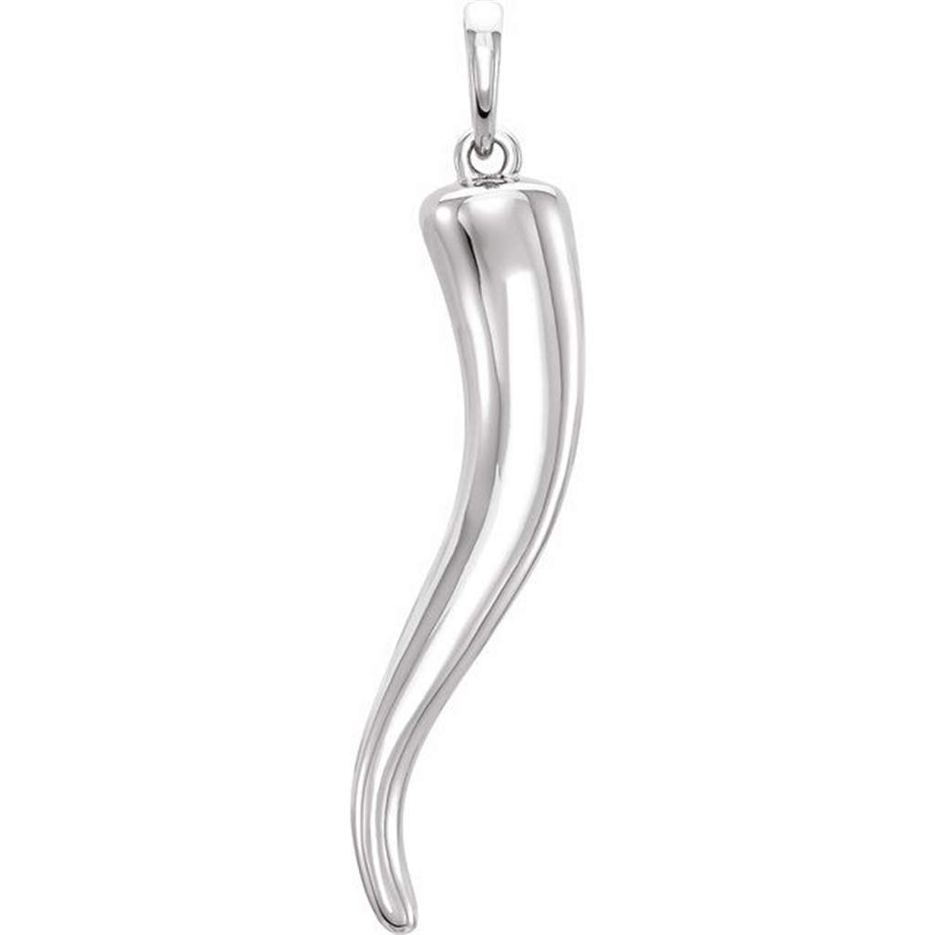 Silver Italian Horn