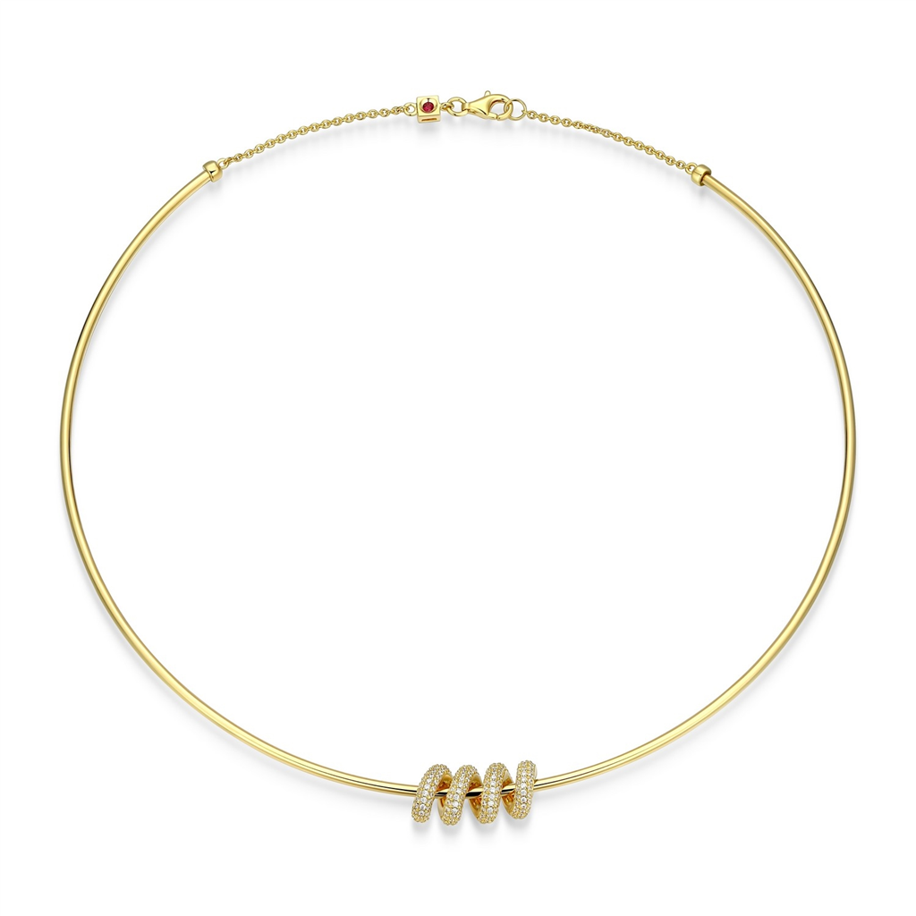"L'Spiral Lace" Choker by Elle