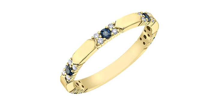 Sapphire and Diamond Ring