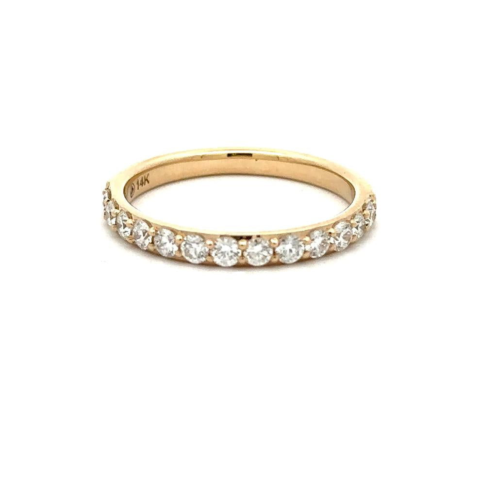 Canadian Gold and Diamond Wedding/Anniversary Band
