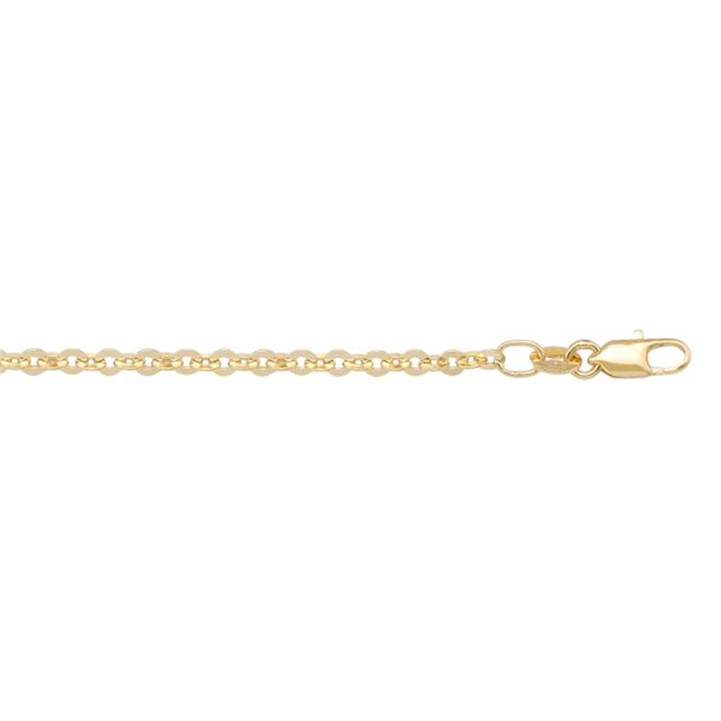 10K Cable Chain - 18 Inches