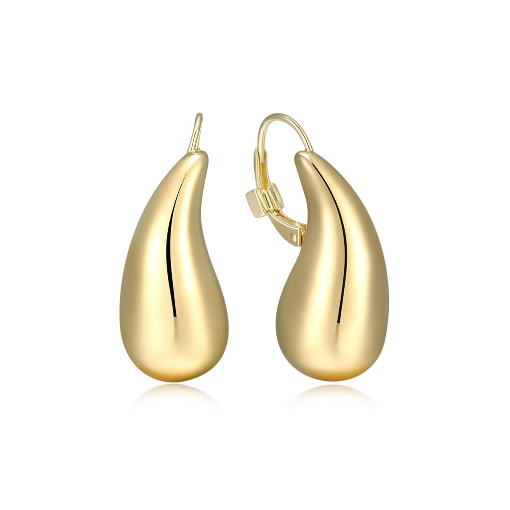 Gold Plated Raindrop Earrings