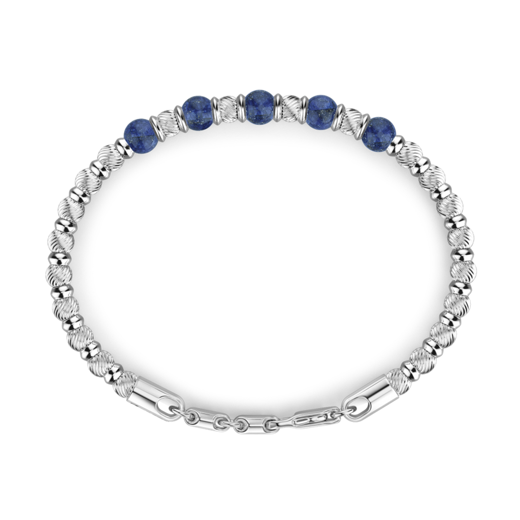 Silver & Lapis Bracelet