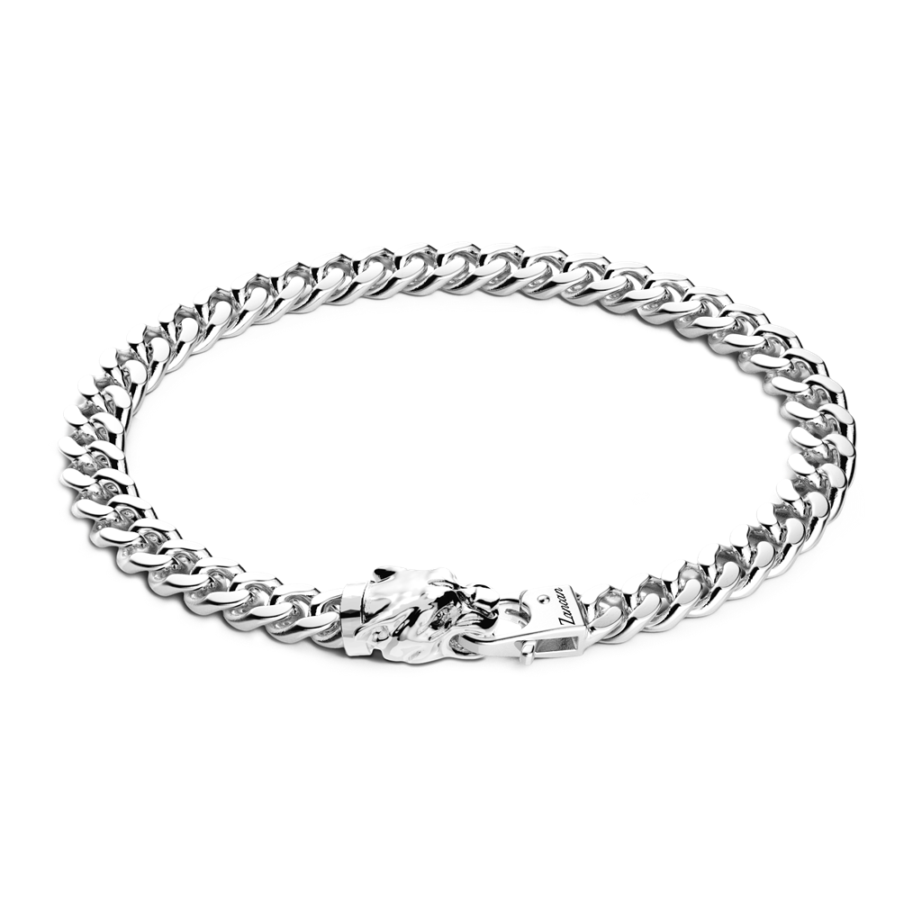 Silver Curb Link Bracelet