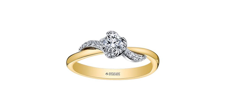 Maple Leaf Diamonds Engagement Ring
