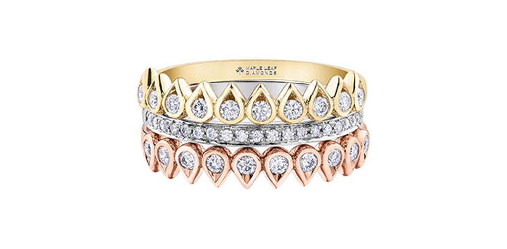 Eternal Flames Wedding Band by Maple Leaf Diamonds