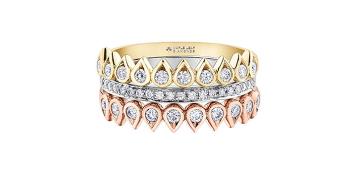 Eternal Flames Wedding Band by Maple Leaf Diamonds
