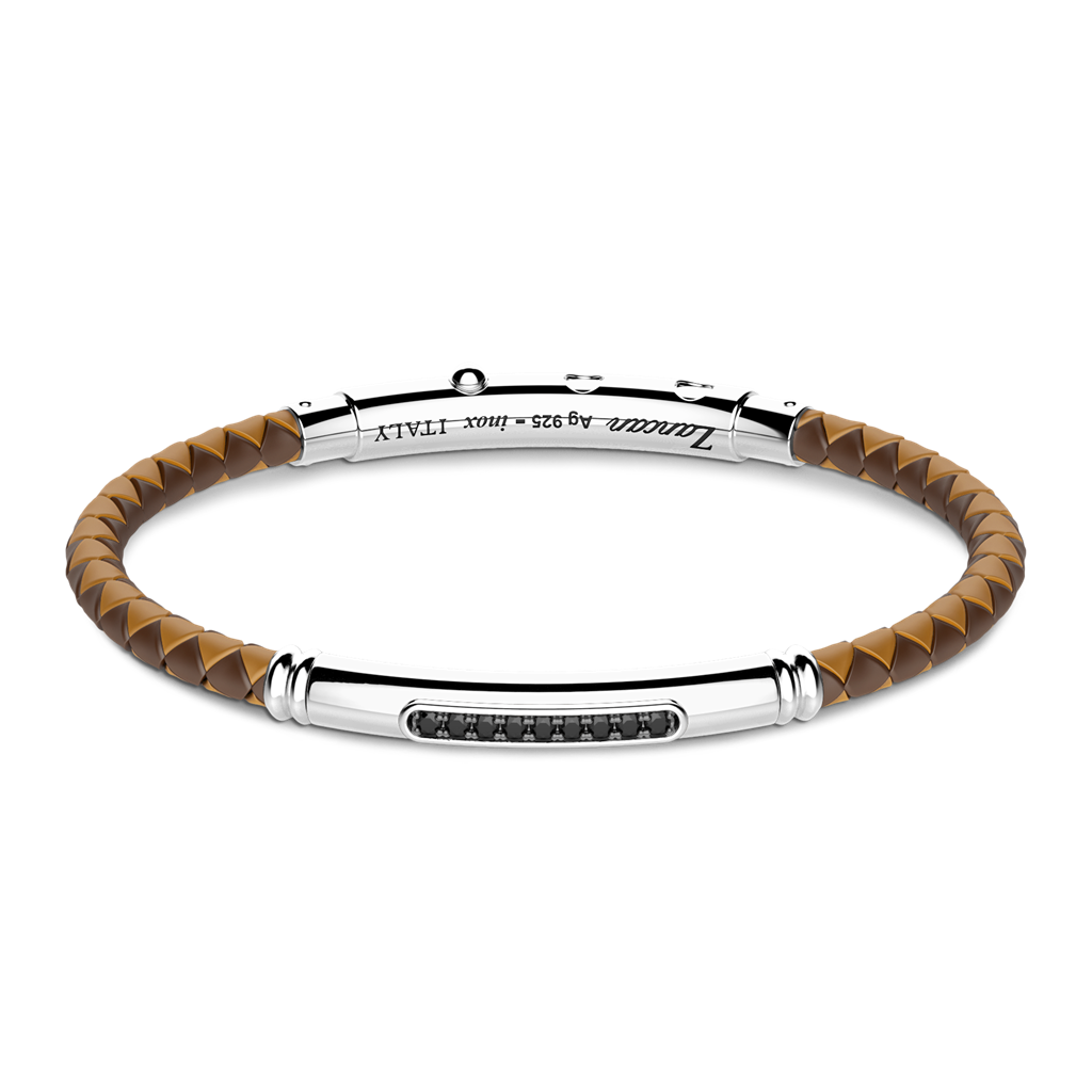 Brown Silicone Bracelet