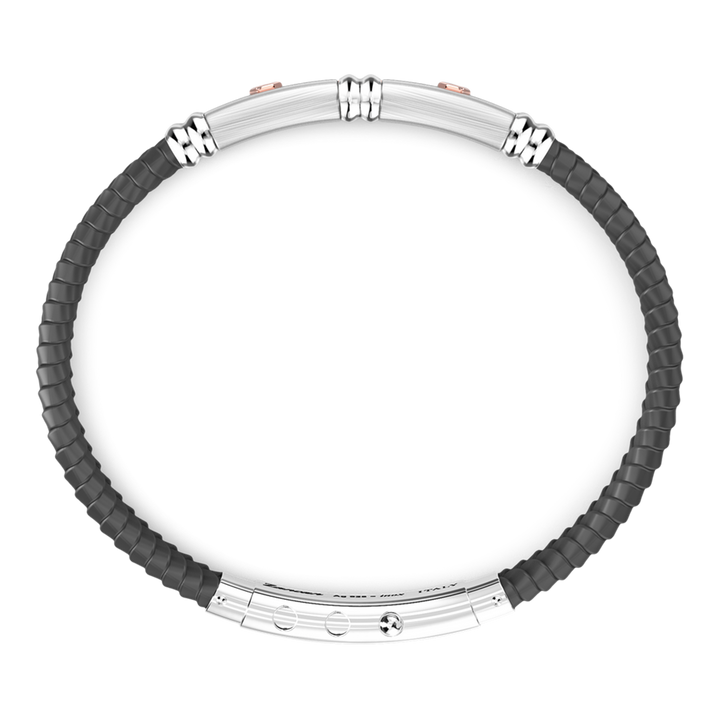 Black Silicone Bracelet