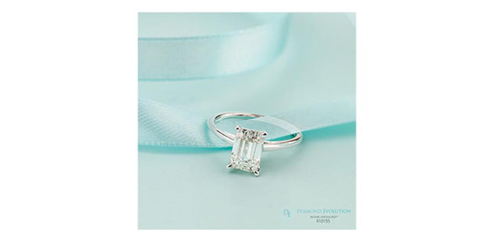 Emerald Cut Lab Grown Diamond