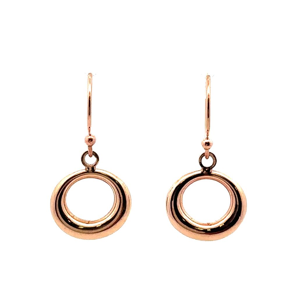 Rose Gold Drop Earrings