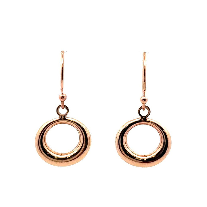 Rose Gold Drop Earrings