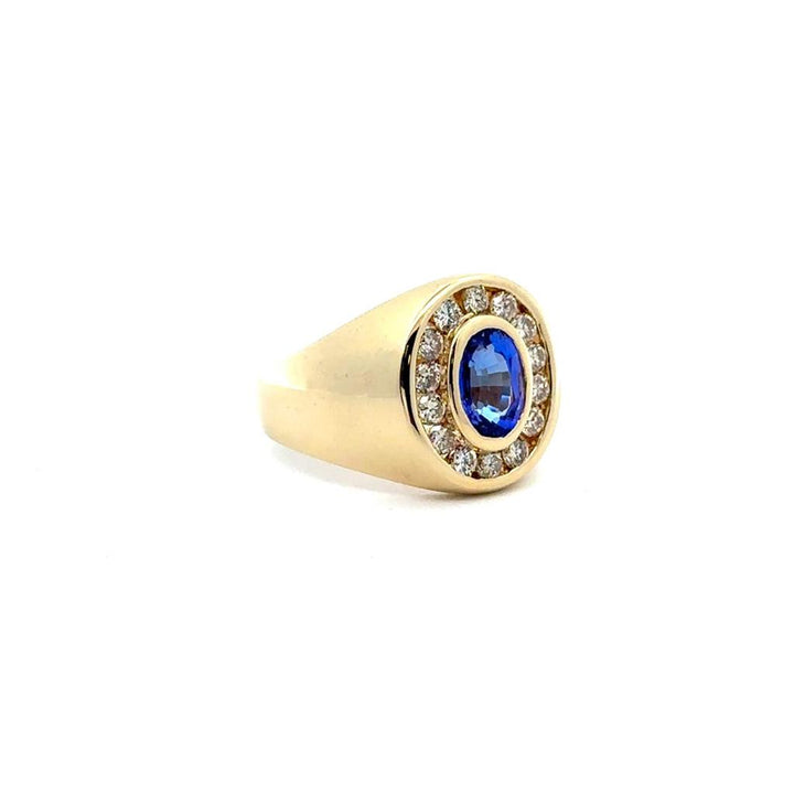 Tanzanite & Diamond Ring