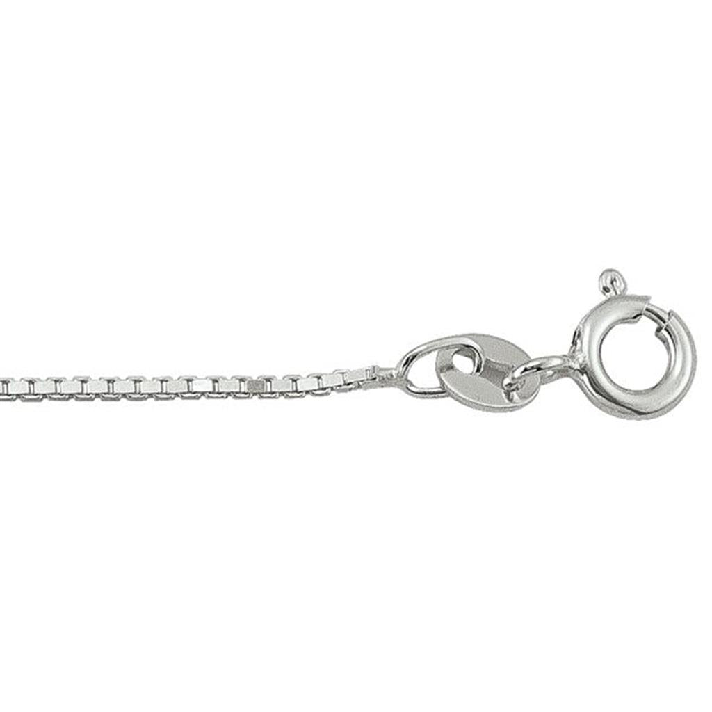 Sterling Silver Box Chain - 22 Inches