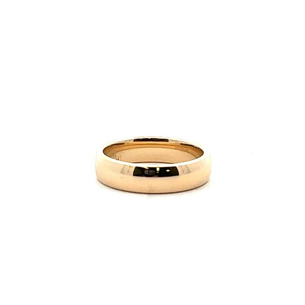 Yellow Gold Wedding Band