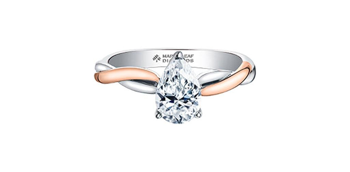 Maple Leaf Diamonds Engagement Ring
