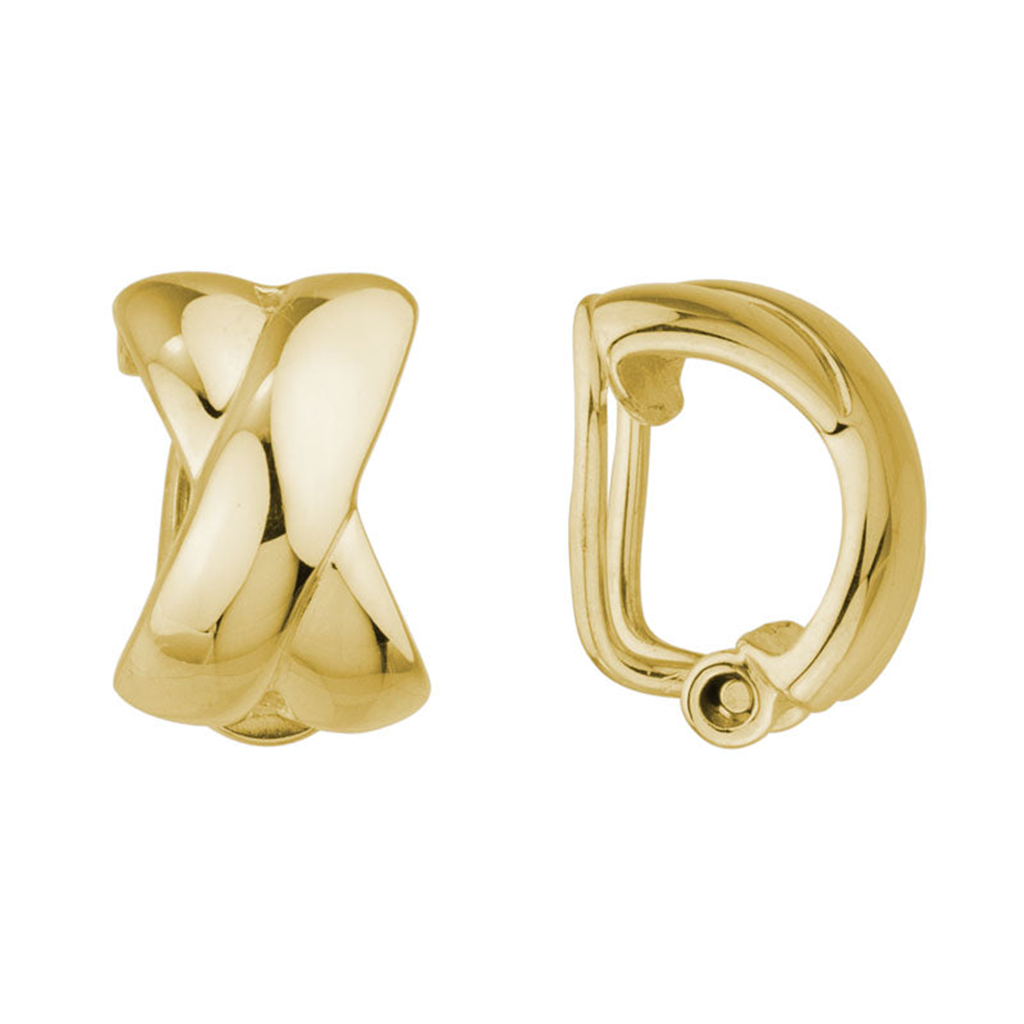 14K Clip-On Earrings
