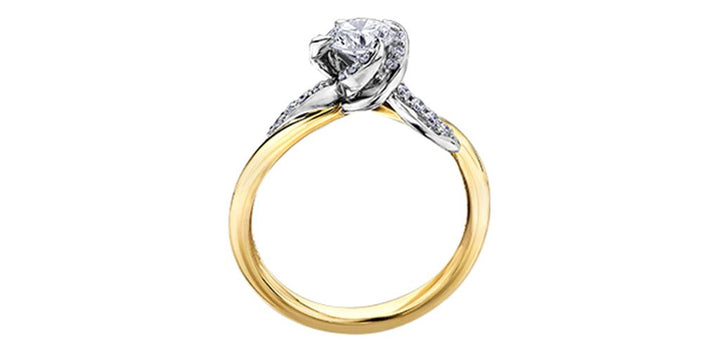 Maple Leaf Diamonds Engagement Ring