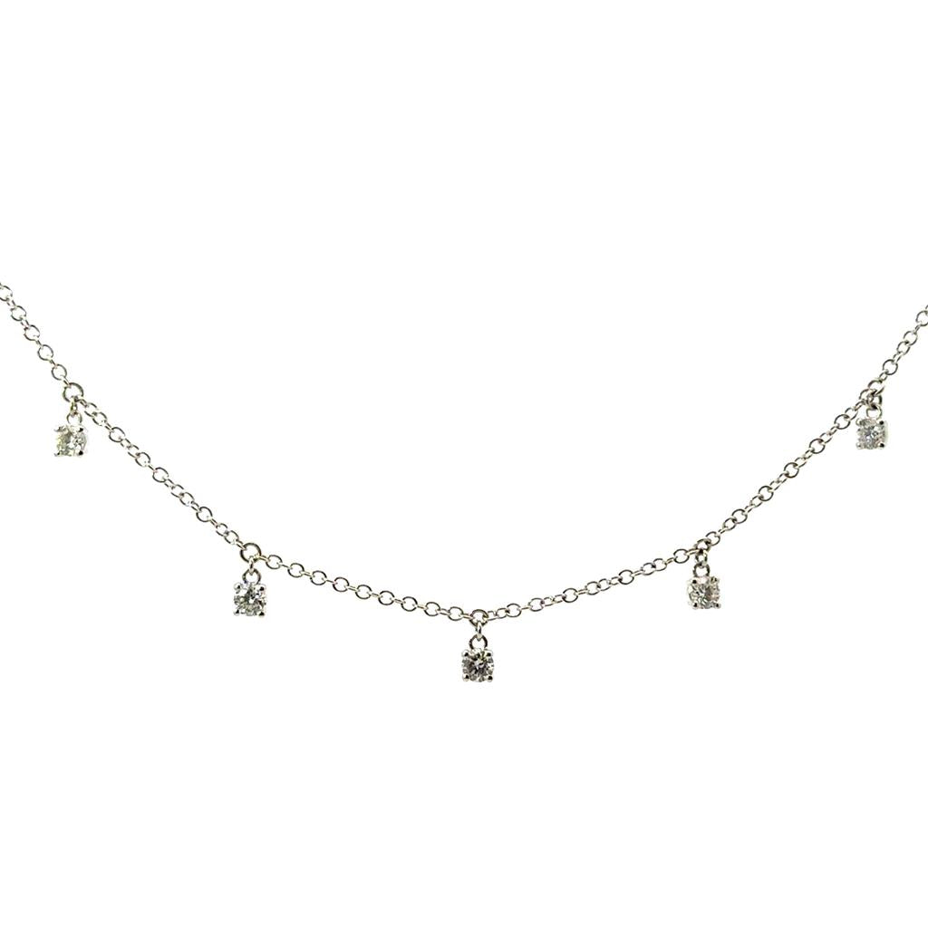 Diamond Dangle Necklace