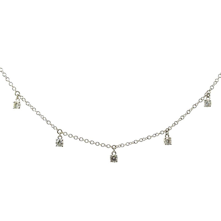 Diamond Dangle Necklace