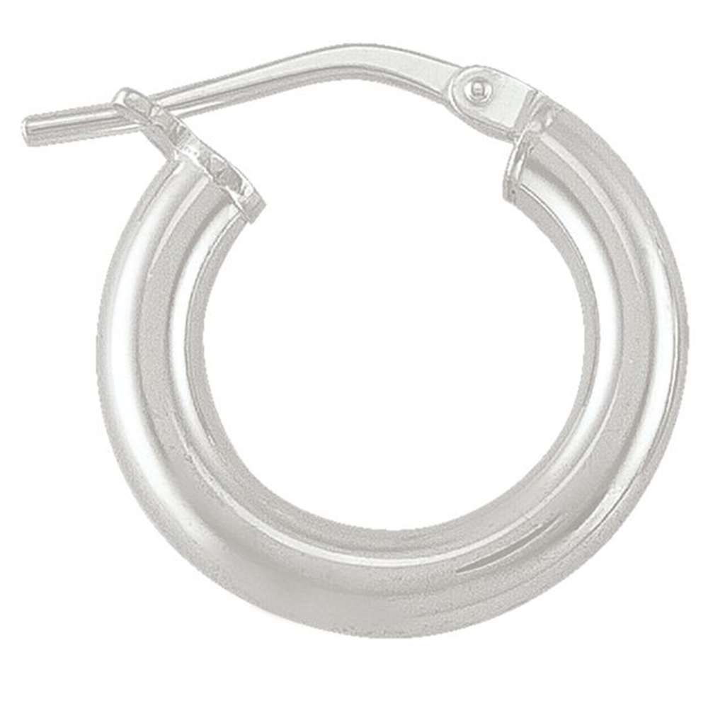 Small Silver Hoops