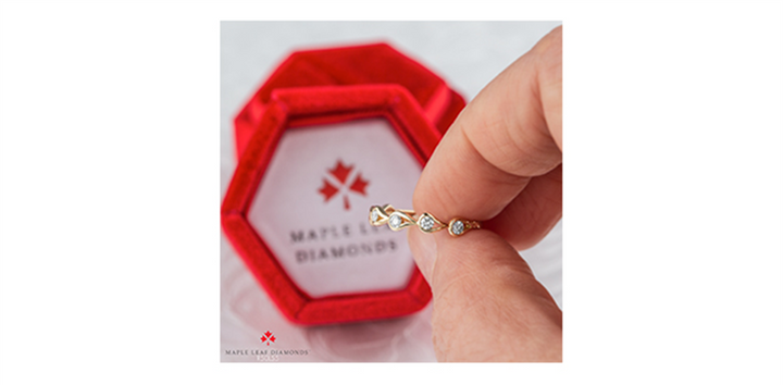 Canadian Gold & Diamond Ring