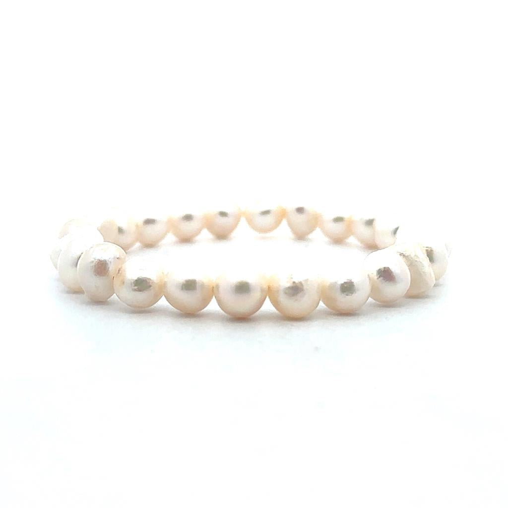 Stretch Bracelet - White