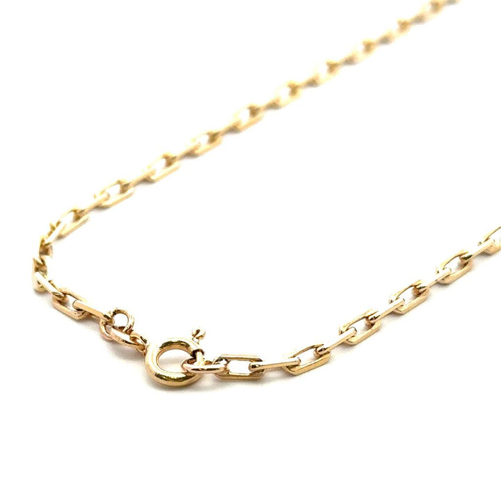 Rectangular Cable Chain - 24 Inches