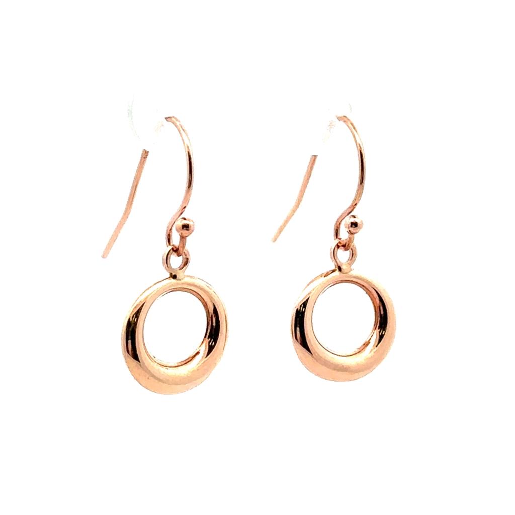 Rose Gold Drop Earrings
