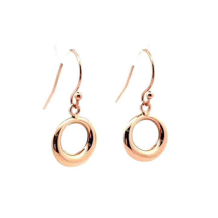 Rose Gold Drop Earrings