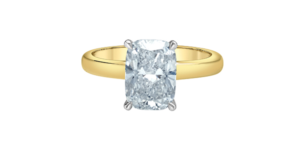 Cushion Cut Lab Grown Diamond - 2.51 ct