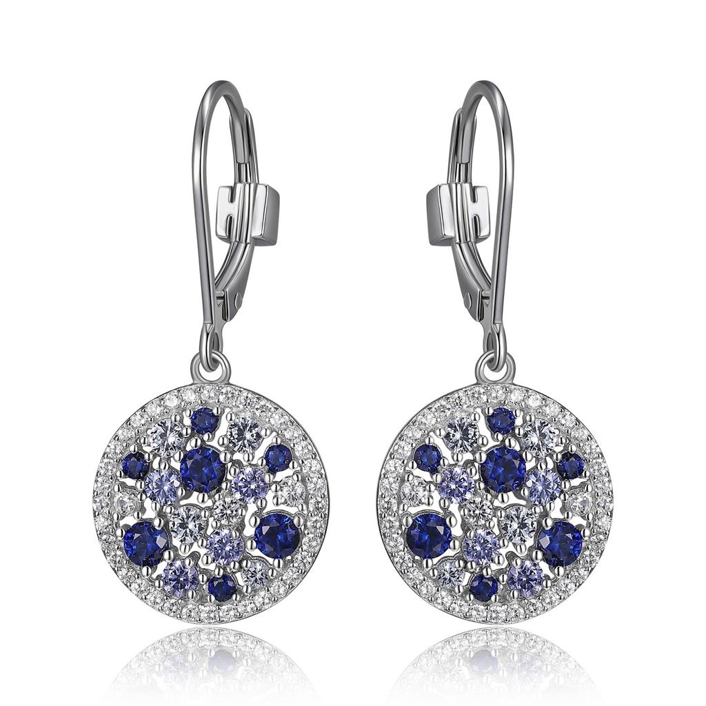 Sterling Silver "Moonlite" Earrings by Elle