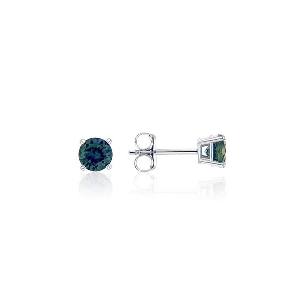 Green Sapphire Earrings